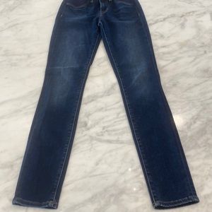J Brand maternity skinny jeans deep blue size 24